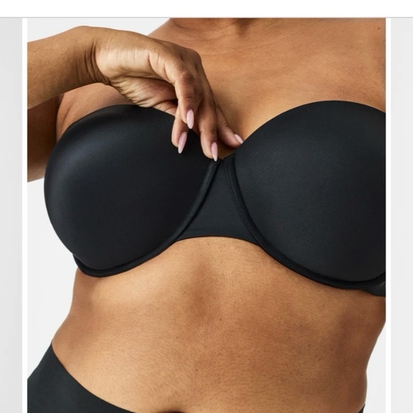NWT Spanx Up For Anything Convertable  Bra Black Size 32DD - Picture 1 of 12